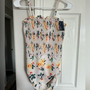 Maternity bathing suit.